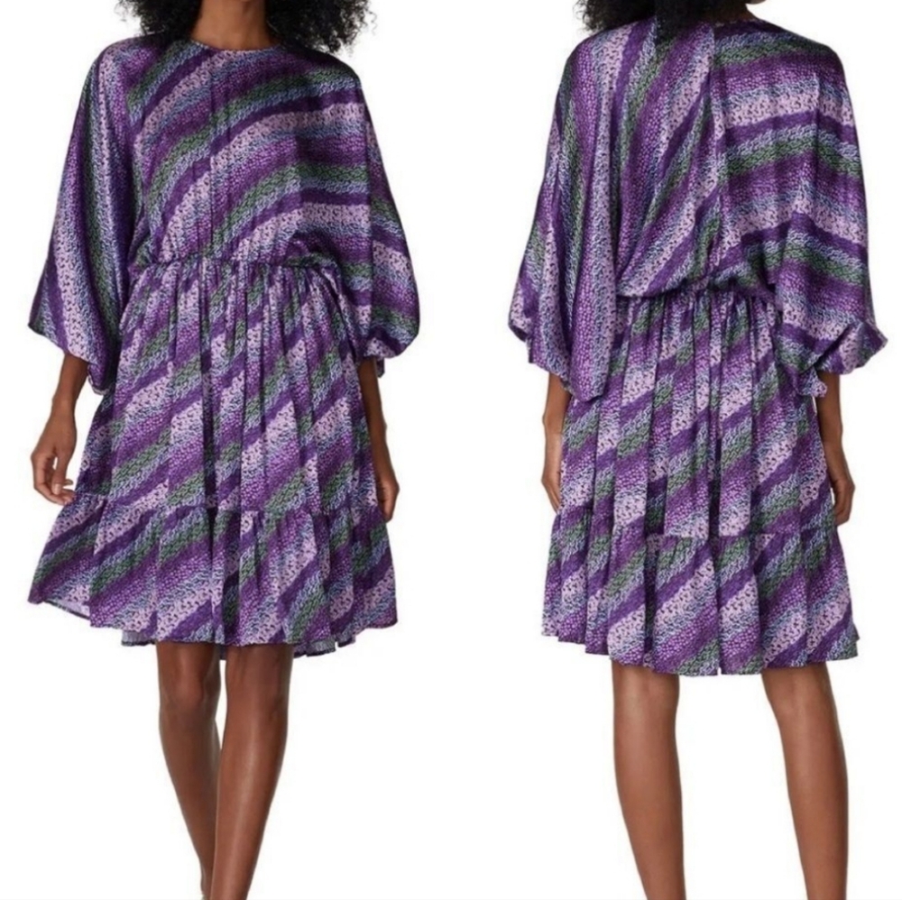 Giovanna Nicolai Striped Tunic Dress